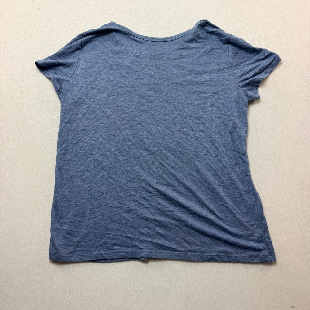 Disney Lion King Graphic Tee Womens 2XL Blue Excellent Simba Sunset Silhouette